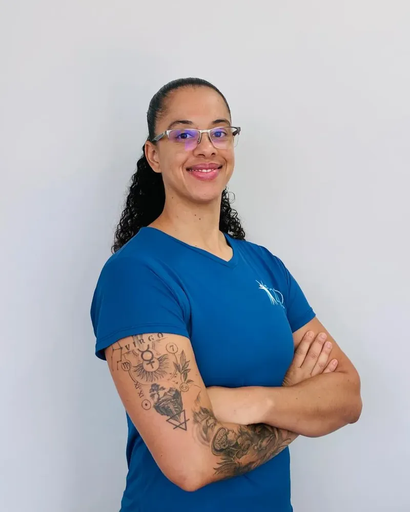 Alanna, fisioterapeuta e educadora física da 2A
